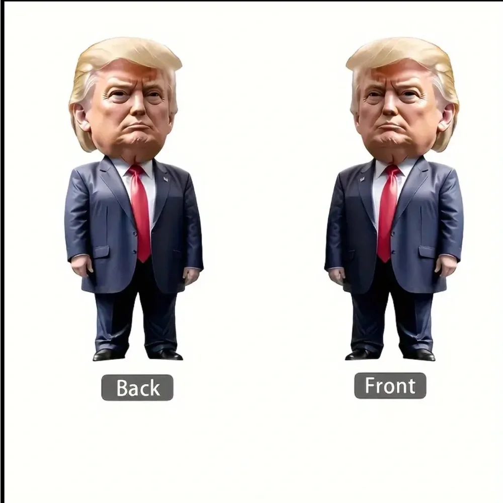 Trump-Inspired Acrylic Christmas ornaments & Halloween Decor - - Picture 9 of 9